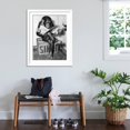 thumbnail image 3 of Art.com Chimpanzee Reading Newspaper Photographic Print by Bettmann, White Frame Wall Art, 32" x 40", 3 of 5