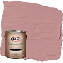 Glidden Fundamentals Floral Tapestry / Pink Satin Exterior Paint, 1 Gallon