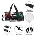thumbnail image 4 of Lsque Chucky Pattern Foldable Sports Gym Bag with Wet Dry Pocket, Ultralight Travel Bag, Large Capacity Duffel Bag, Splash Proof Carry on Bag, Overnight Bag, Weekender Bag for Travel, 4 of 6