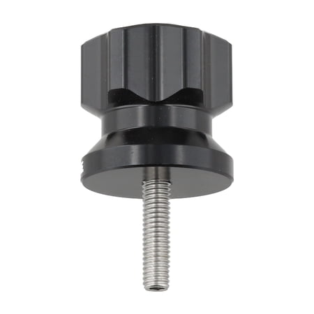 Bike Derailleur Hanger Alignment Tool Adapter M10 x 1 mm Thread aluminum Alloy Body with Stainless Steel Bolt for Precise Hand Shift Adjustment in Bicycle