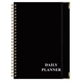 thumbnail image 2 of 2026 Planner for Adults Weekly and Monthly Solid Color Cover Calendar Planner Agenda Book 2026 Planners for Office Supplies Fancy Gifts Black 8.5 In, 2 of 6