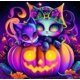 thumbnail image 1 of Disney-dibujo de Mickey Minnie5D DIY, mosaico de diamantes redondos de dibujos animados para Halloween, bordado de diamantes de imitación, regalo de decoración del hogar, 1 of 4