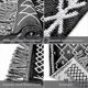 thumbnail image 5 of Boho Bathroom Mat, Boho Rug Kitchen Runner Black and White Bath Mat, Washable Bathroom Rug 60*90cm, 5 of 5