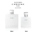 thumbnail image 4 of Azzaro Chrome Pure Eau de Toilette Spray, Cologne for Men, 3.4 oz, 4 of 9