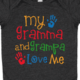 thumbnail image 4 of Inktastic Gramma and Grampa Love Me Boys or Girls Baby Bodysuit, 4 of 5