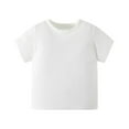 thumbnail image 1 of Nmmacb T-Shirt Garçon Été Col à Revers Manches Courtes Couleur Unie Taille 1-8 Ans, 1 of 9