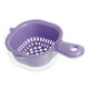 thumbnail image 4 of Lavabo para verduras, cuenco escurridor de frutas, cesta escurridora de verduras para cocina, escurridor Púrpura, 4 of 9