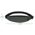 thumbnail image 2 of Riñonera Hombre Mujer Riñonera con conector para auriculares y bolsillo con cremallera Correas de hombro ajustables MFZFUKR CPB-DE-SSW1258-2, 2 of 5