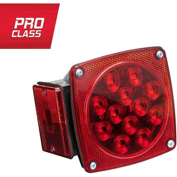 TOWSMART ProClass 80 in. Under Submersible 7-Function Roadside LED Red Rear Trailer Light