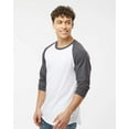 thumbnail image 2 of Tultex Unisex Fine Jersey Raglan T-Shirt, 2 of 5
