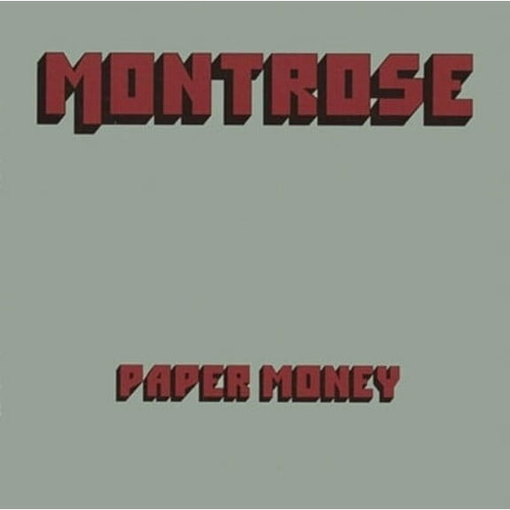Montrose - Paper Money (Green Money / 50th Anniversary Edition) - Music & Performance - Vinyl