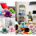thumbnail image 5 of Jouet Peluche Poulpe Double Face Enfant (Blanc & Noir) 1 Pièces, 5 of 5