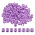 thumbnail image 1 of Marqueurs pour Cintres Numéro 48 Étiquettes Taille de Cintre Clips Ronds Étiquette de Codage Couleur, Violet Rose 100 Pcs, 1 of 6