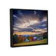 thumbnail image 3 of Stupell Rural Farm Pasture Sun Rays Landscape Photography Black Floater Framed Art Print Wall Art, 3 of 6