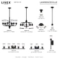 thumbnail image 5 of Livex Lighting - Lawrenceville - 3 Light Flush Mount in Coastal Style - 16.38, 5 of 10