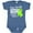 Indigo, variant on Our Family Fights Together Lymphoma Awareness Lime Ribbon Boys or Girls Baby Bodysuit