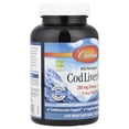 thumbnail image 4 of Carlson - Cod Liver Oil Minis, 280 mg Omega-3s + Vitamins A  D3, Heart Support  Cognitive Function, Vision Health, 250 Mini Soft Gels, 4 of 5