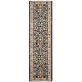 thumbnail image 2 of SAFAVIEH Madison Robina Traditional Runner Rug, Navy/Cream, 2'3" x 8', 2 of 6