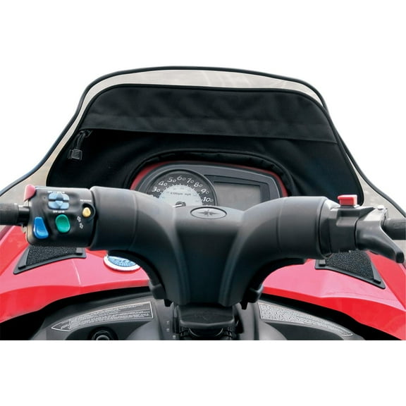 Parts Unlimited 3508-0005 Snowmobile Windshield Bag - Black