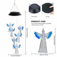 thumbnail image 3 of LED Solar Angel Wind Chime Lamp Home Garden Chandelier Decoration, 3 of 8