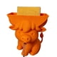 thumbnail image 2 of Funny Cow Sponge Kitchen Sink Sponge Stand Keeps Your Sponge Dry Cute Cow Countertop Sponge Organizer Multiple Colors Available, 2 of 7