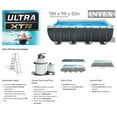 thumbnail image 2 of Ultra XTR 18' x 9' x 52" Rectangular Above Ground Pool Set W/ Pump, 2 of 13
