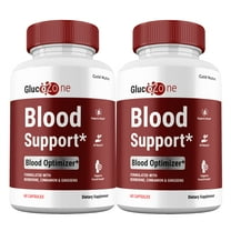 GlucoZone Capsules, All Natural Premium Ingredients, Gluco Zone Glycogen Balance Maximum Strength Blood Pills Berberine Supplement (2 Pack)