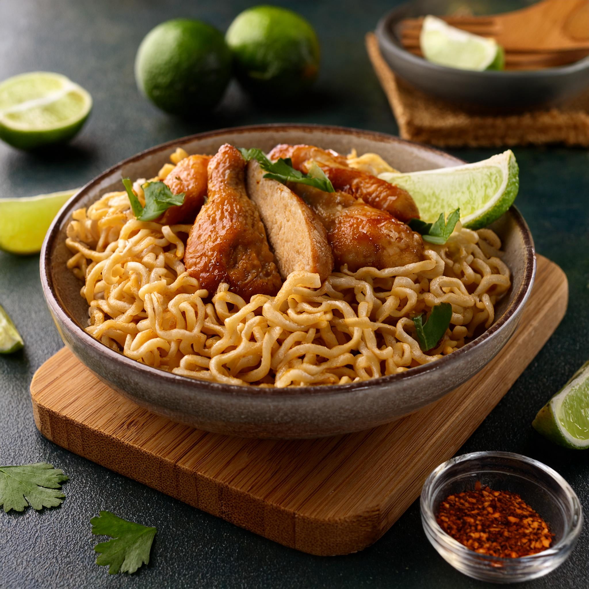 Mi Sedaap - Instant Fried Noodle with Ayam Bakar Limau Flavor 3.13 oz (89 gr) - pack of 40