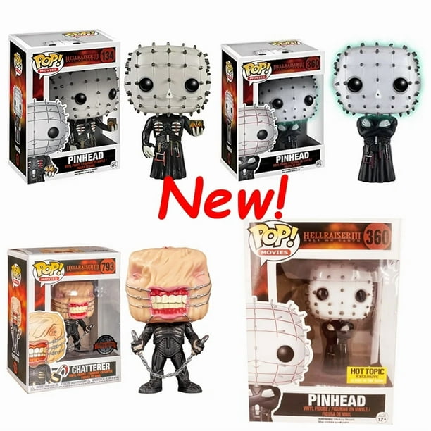 NEW FUNKO POP Hellraiser #134 Pinhead #360 Chatterer #793 Vinyl