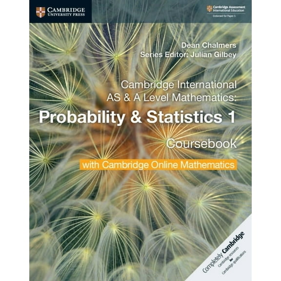 Cambridge International as & a Level Mathematics Probability & Statistics 1 Coursebook with Cambridge Online Mathematics, (Paperback)