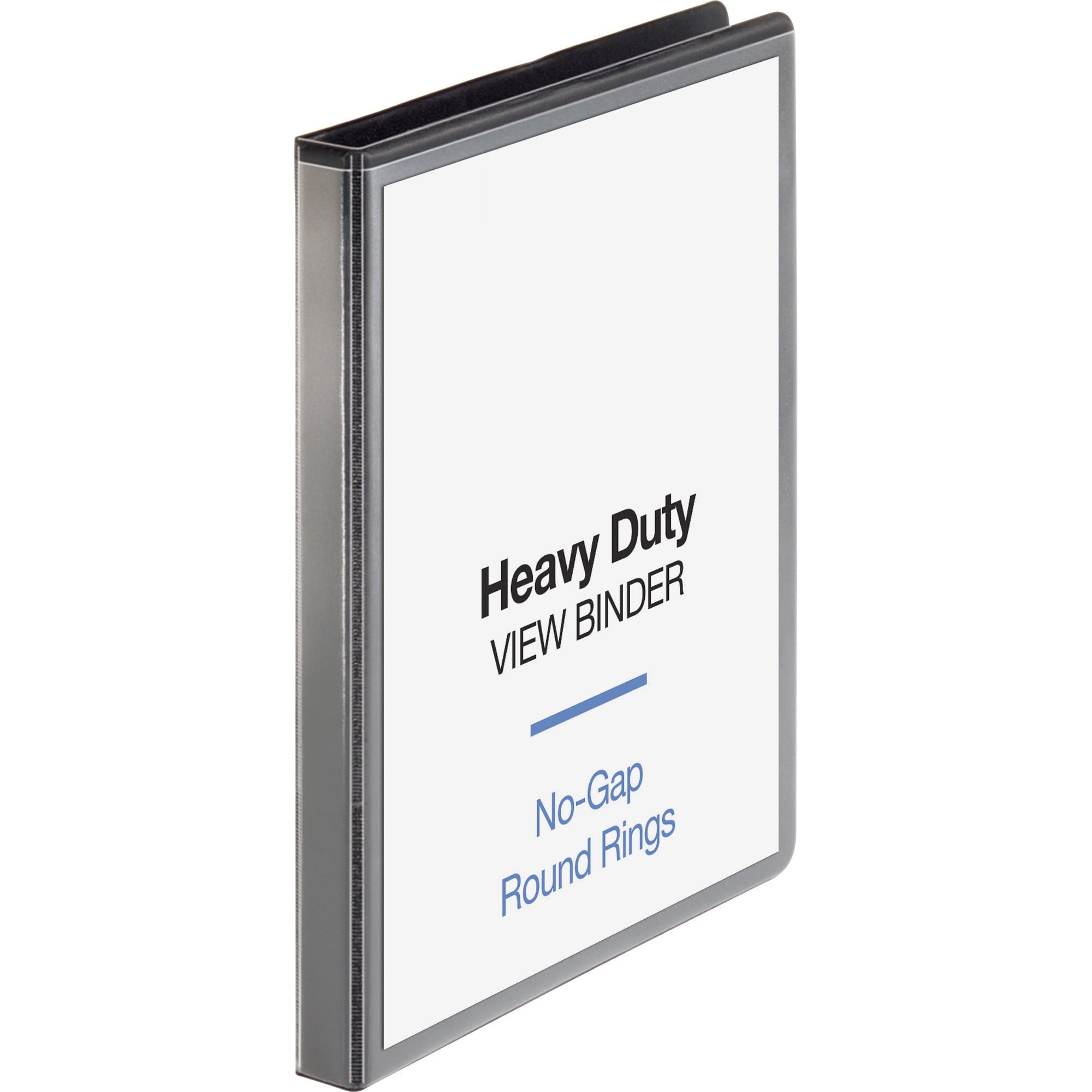 Business Source, BSN19550, Heavy-duty View Binder, 1 Each, Black