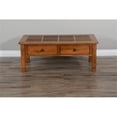 thumbnail image 4 of Pemberly Row 49" Transitional Wood Coffee Table in Rustic Oak, 4 of 8