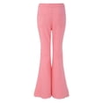 thumbnail image 4 of Uqiangy Cute Jeans Bellbottoms Jeans For Women Boot Cut Jeans For Woman Tummy Control Jeans For Women Lee Jeans For Women Bootcut Womens Jeans Long Flared Jeans For Women Pink 2XL, 4 of 8