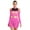 Hot Pink, variant on TiaoBug Women's School Musical Party Dress Halloween Cheerleading Costume Fancy Dress Cosplay Uniform Dresses Royal Blue S