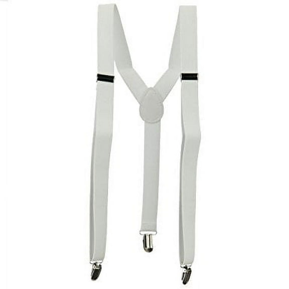 Fashion Suspender - White OSFM