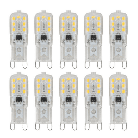

Gift Of G 10 X G9 5w Led Bulb Replace Light Lamps Ac220-240v Warm White