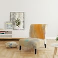 thumbnail image 3 of Designart "Spring Minimalist Confetti II" Upholstered Modern Accent Chair - Arm Chair, 3 of 5