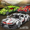 thumbnail image 2 of Super Voiture de Course Modèle Blocs de Construction : la Voiture de Sport Technique Parfaite pour Garçons!, 2 of 5