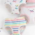 thumbnail image 4 of zuwimk Toddler Girls' Cotton Panties Baby Soft Assorted Briefs Underwear Random Multipack(Light Pink,13-14 Years), 4 of 5