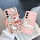 thumbnail image 5 of Funda de teléfono de dibujos animados para Samsung Galaxy A15 A55 M14 M15 M55 Linda Cinnamoroll Kuromi Kitty Cat Dog Anime funda trasera suave de silicona, 5 of 5