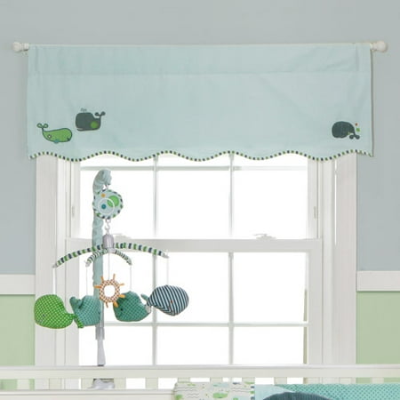 MiGi - Little Whales Window Valance