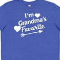 thumbnail image 4 of Inktastic I'm Grandma's Favorite with Arrow and Hearts Youth T-Shirt, 4 of 5