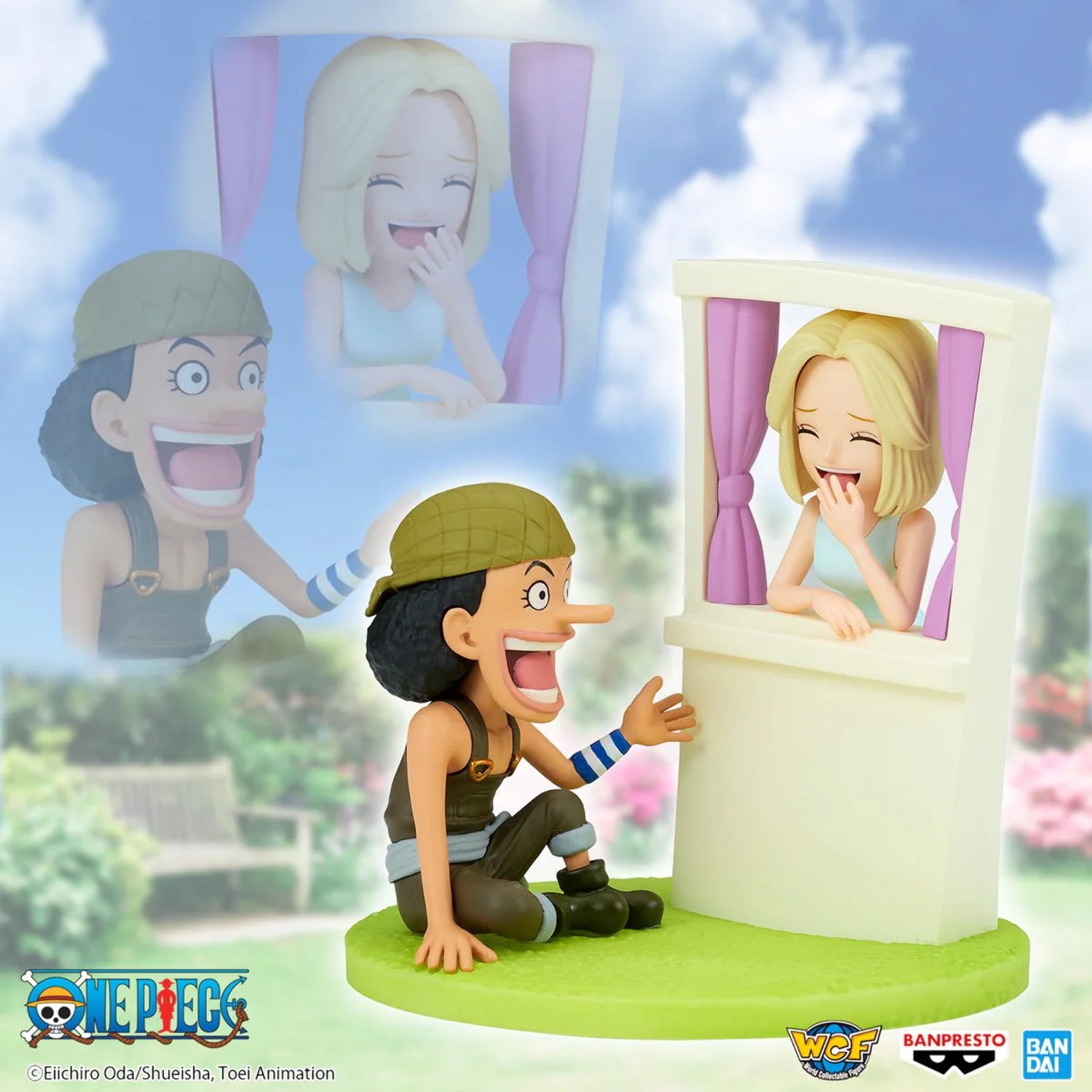 One Piece Usopp and Kaya WCF Log Stories Statue