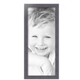thumbnail image 2 of ArtToFrames 10" x 24" Tungsten Picture Frame, 10x24 inch Gray MDF Poster Frame (WOM-4640), 4 Pack, 2 of 6