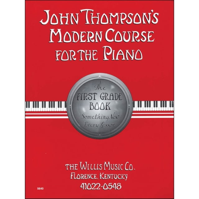 John Thompson's Modern Course for the Piano - First Grade (Book/Audio): First Grade - Book/Audio