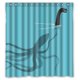 thumbnail image 1 of ABPHQTO Funny Squid Disguising Loch Ness Monster Cortina de ducha Cortina de ducha impermeable 160x180 cm, 1 of 2