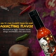 thumbnail image 5 of Jeff Dunham - Achmed Hot Sauce | Scorpion, Carolina Reaper, and Ghost Peppers (5 fl oz), 5 of 7