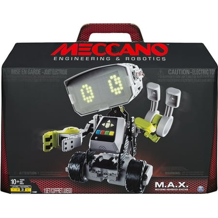 Meccano 6037377 Erector M.A.X Robotic Interactive Toy with Artificial Intelligence