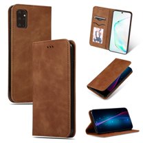 Dteck Wallet Case For Samsung Galaxy S20  6.7 inch, Premium Smooth PU Leather Wallet case Magnetic Flip Folio [Kickstand Feature] with ID&Credit Card Pockets,Brown