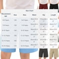 thumbnail image 3 of Kinrui Boys Flat Front Pleat Dress Shorts Casual Formal Classic School Uniform Shorts with Pocket 5-15 Years, 3 of 7
